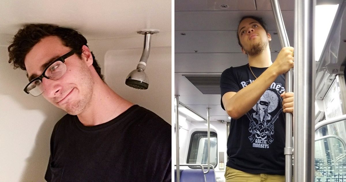 15 Situações que demonstram que o mundo não foi feito para as pessoas altas 15 Situações que demonstram que o mundo não foi feito para as pessoas altas