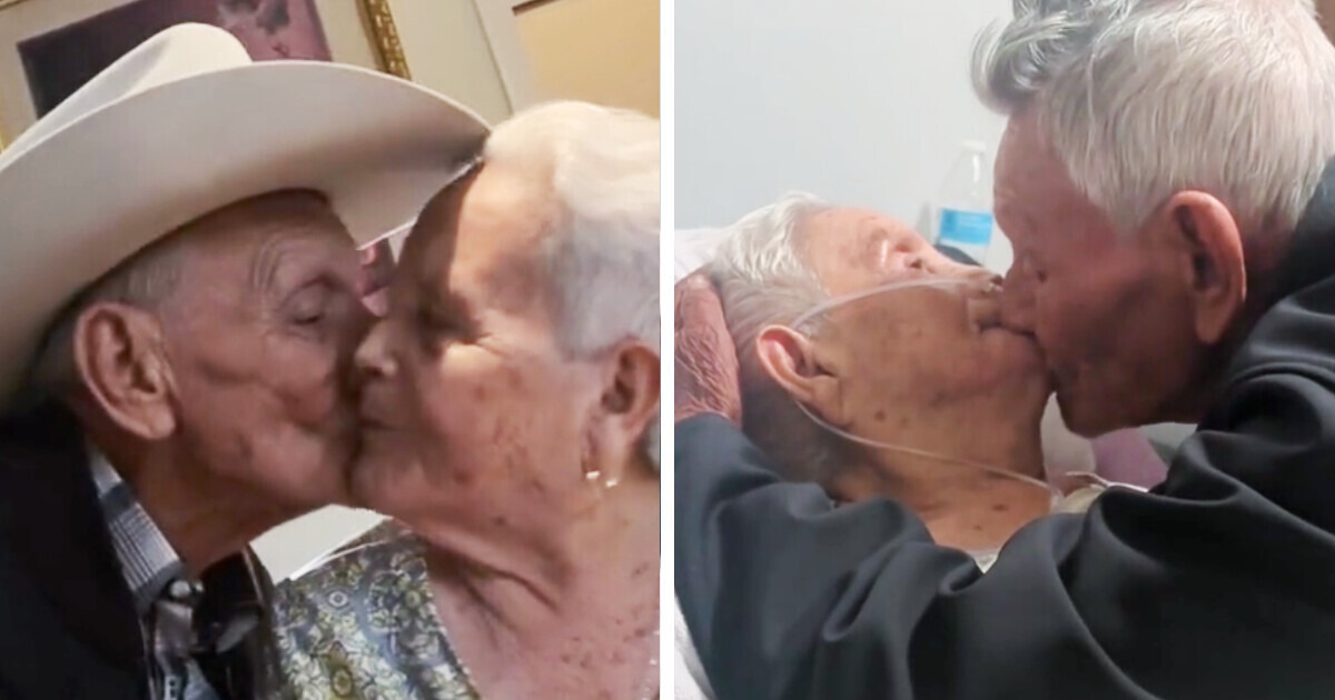 Vovozinho se despede de sua esposa após 73 anos juntos