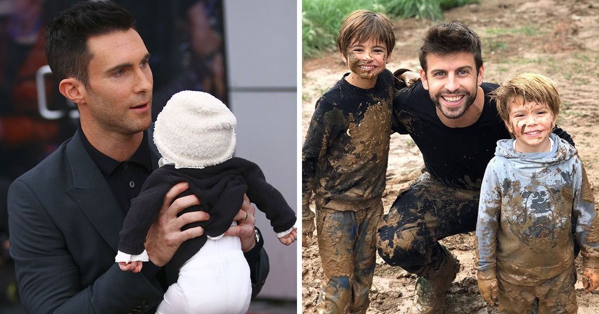 10 Homens famosos que poderiam ganhar um prêmio de melhor papai