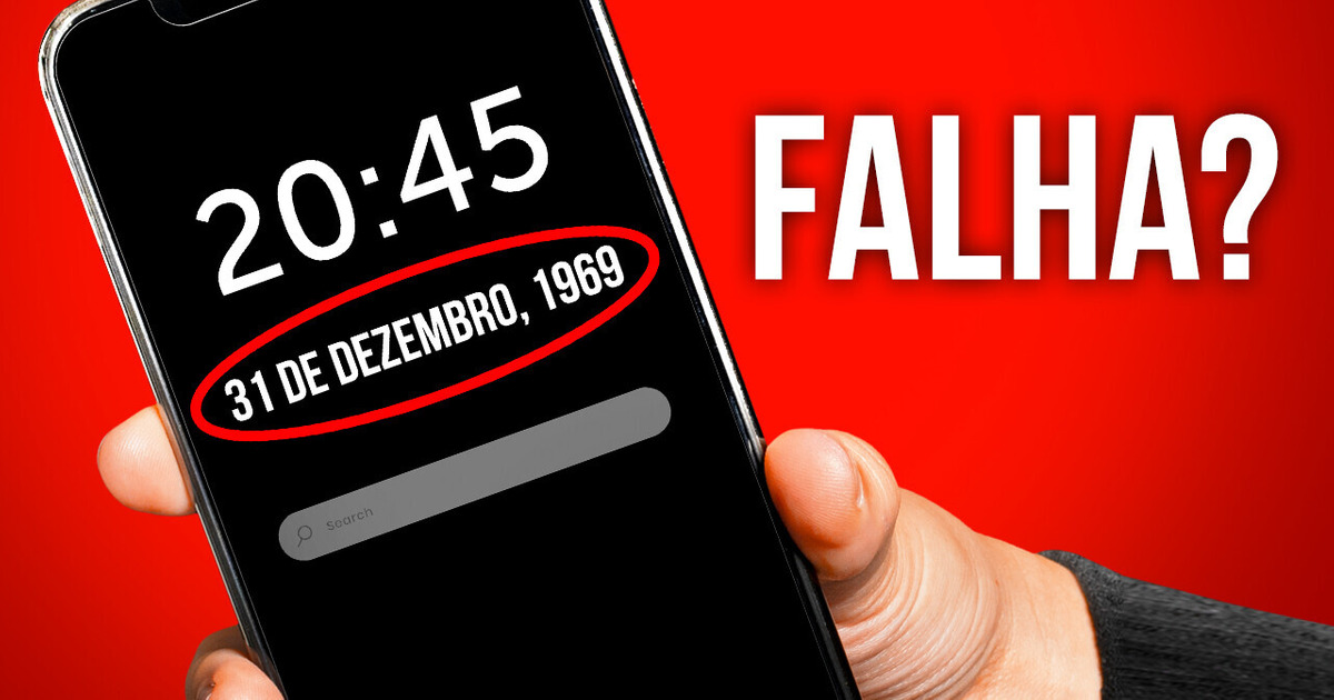 Por que alguns smartphones dizem que é 31 de dezembro de 1969?