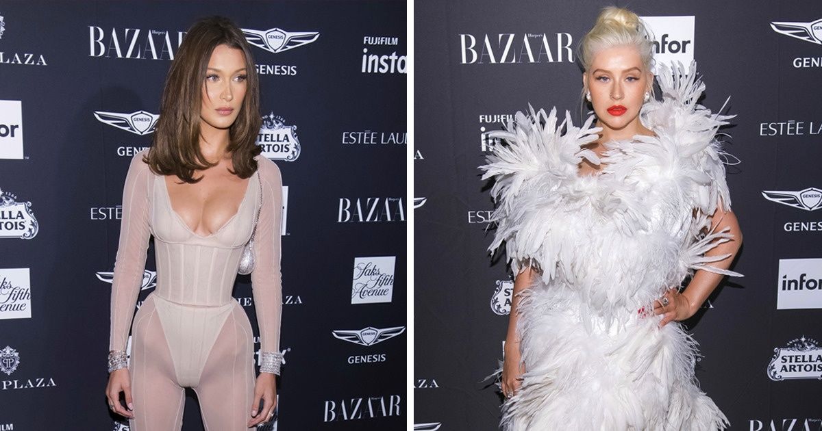 25+ Roupas desastrosas e inesquecíveis de famosos em 2018