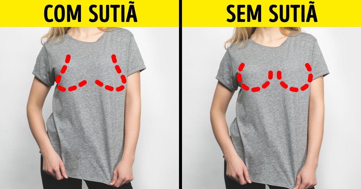 Porque não é bom usar sutiã?