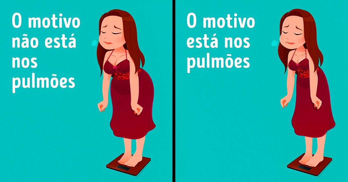 10 Sinais pouco claros de uma possível insuficiência pulmonar