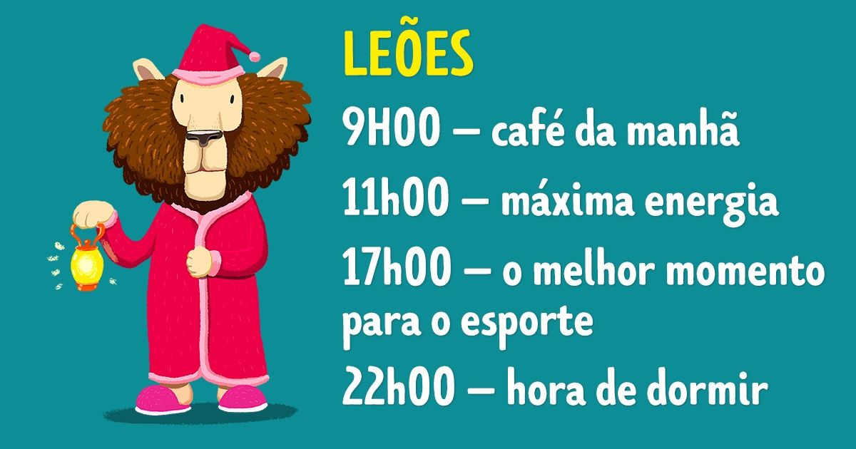 Como seria o dia perfeito segundo seu cronótipo?