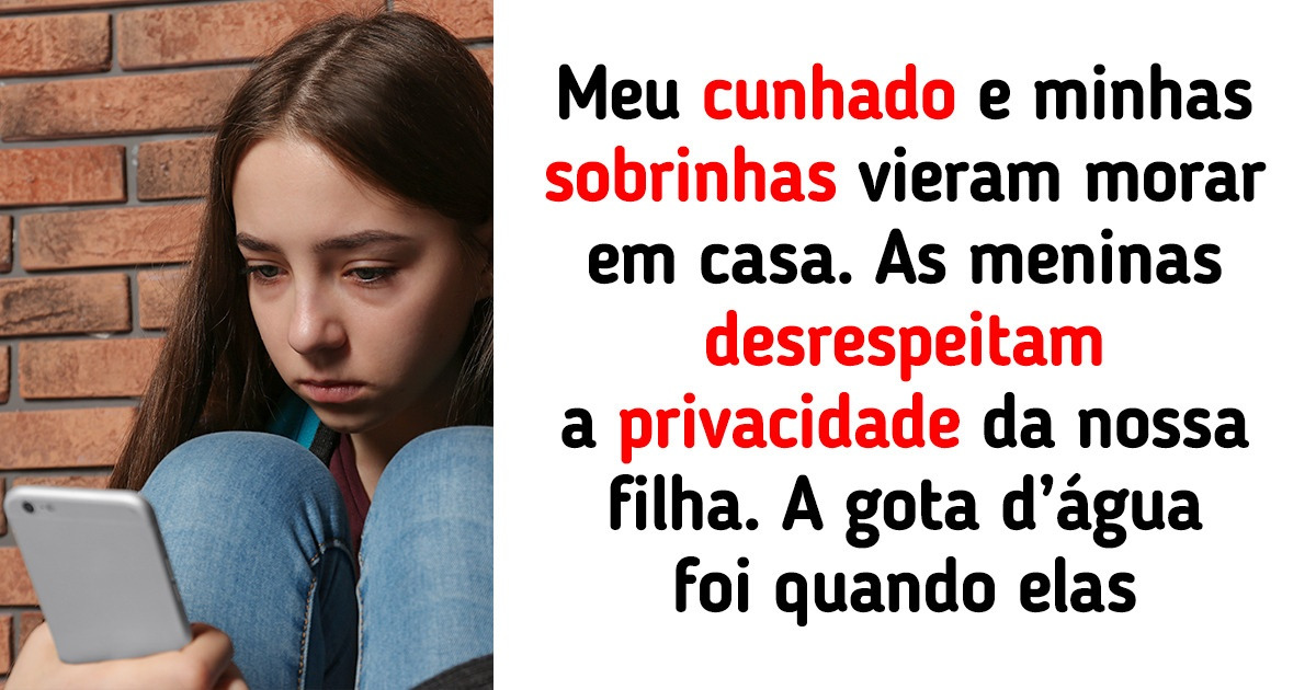 Coloquei cadeado no armário da minha filha para proteger seus pertences das filhas do meu cunhado