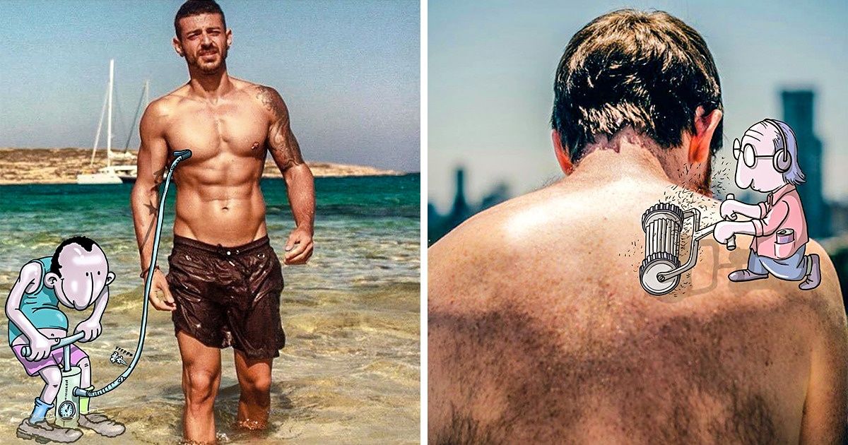 O brasileiro que faz montagens engraçadas com fotos do Instagram