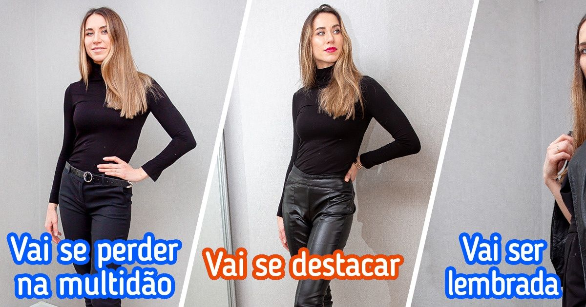 12 Dicas de como tornar o look preto mais descolado 12 Dicas de como tornar o look preto mais descolado