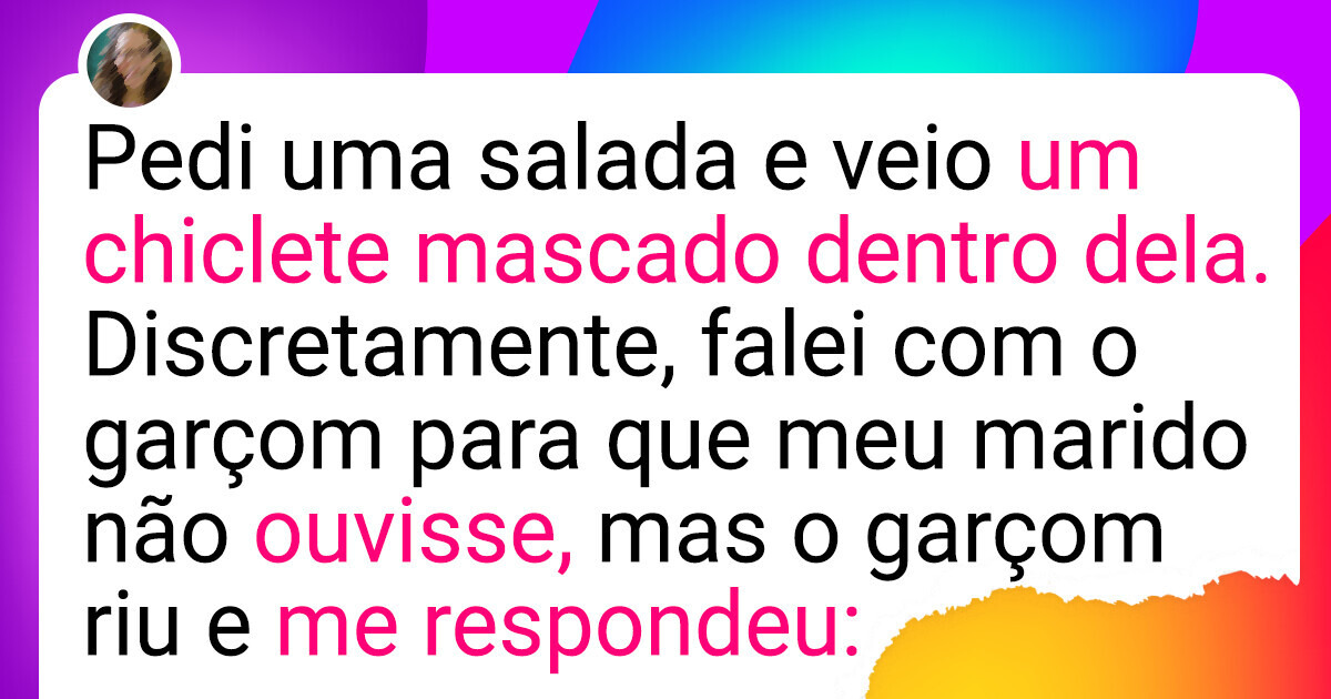 18 ’Sortudos’ encontraram ingredientes nada especiais em seus pratos