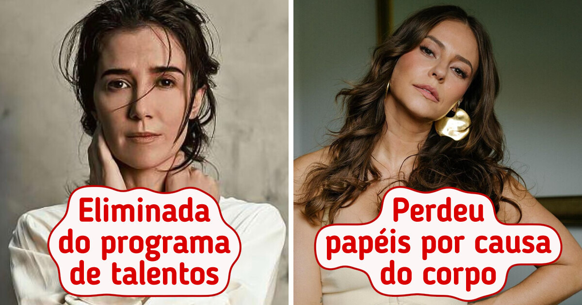 11 Famosos que ouviram muitos ’nãos’ antes de alcançarem a fama