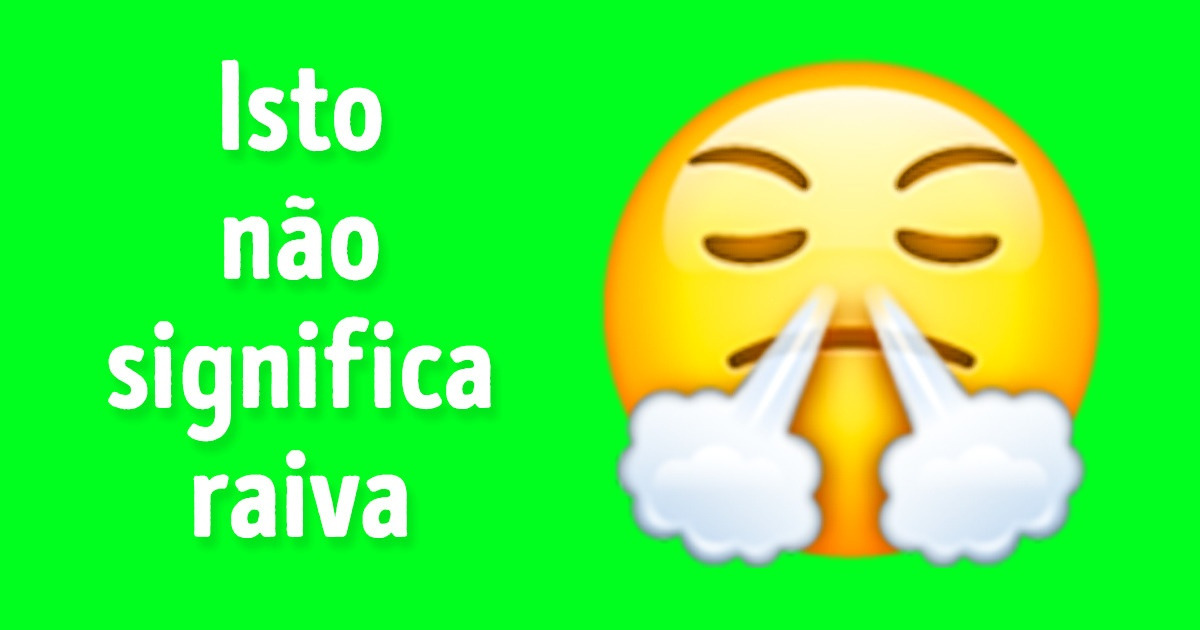 15 Emojis cujo significado não é o que imaginamos (e que frequentemente são mal usados) 15 Emojis cujo significado não é o que imaginamos (e que frequentemente são mal usados)
