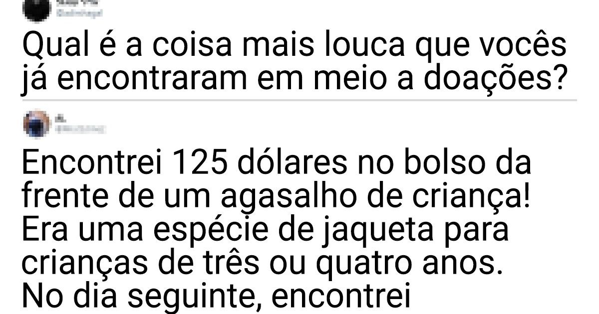 20 Coisas inesperadas que as pessoas encontraram entre objetos doados a lojas de segunda mão 20 Coisas inesperadas que as pessoas encontraram entre objetos doados a lojas de segunda mão