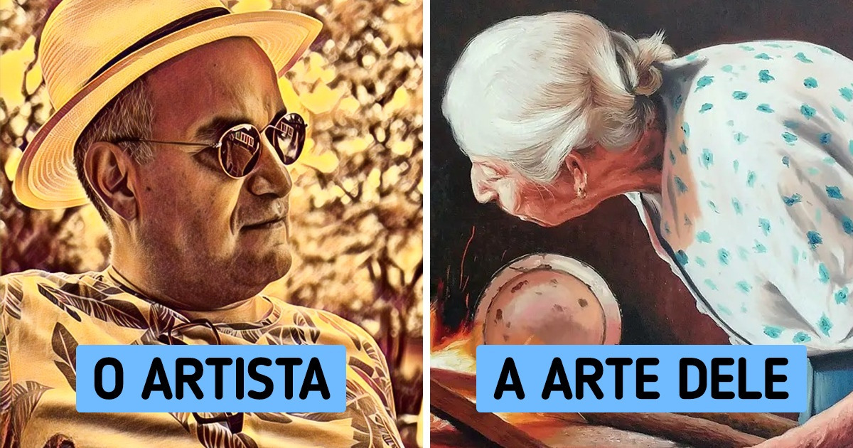 Artista pinta sobre o interior do país e ativa a nostalgia de muitos brasileiros com a sua arte Artista pinta sobre o interior do país e ativa a nostalgia de muitos brasileiros com a sua arte