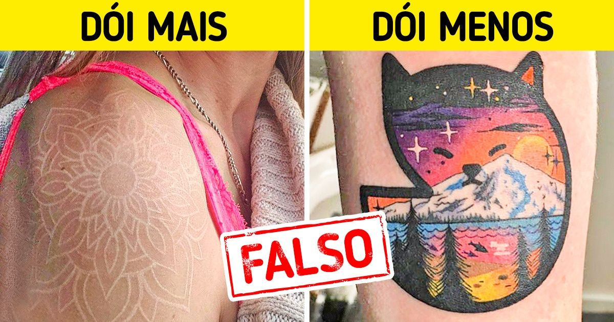 Pesquisamos 12 suposições sobre tatuagens para descobrir se são mitos ou realidade Pesquisamos 12 suposições sobre tatuagens para descobrir se são mitos ou realidade