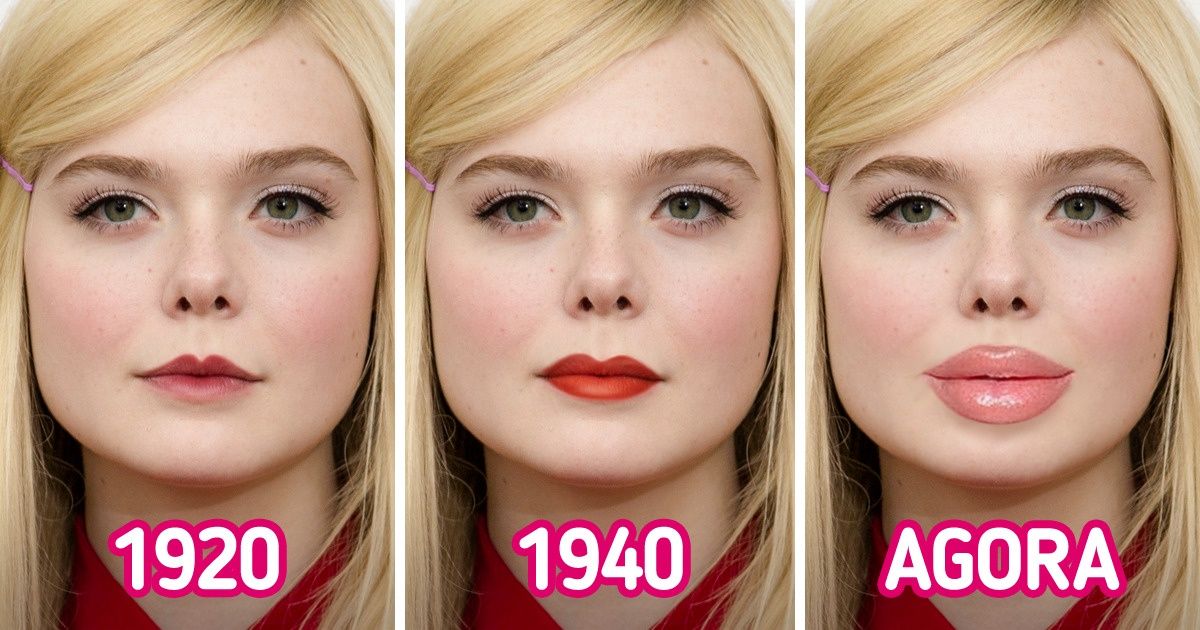 Como os padrões de beleza feminina mudaram ao longo de 100 anos Como os padrões de beleza feminina mudaram ao longo de 100 anos