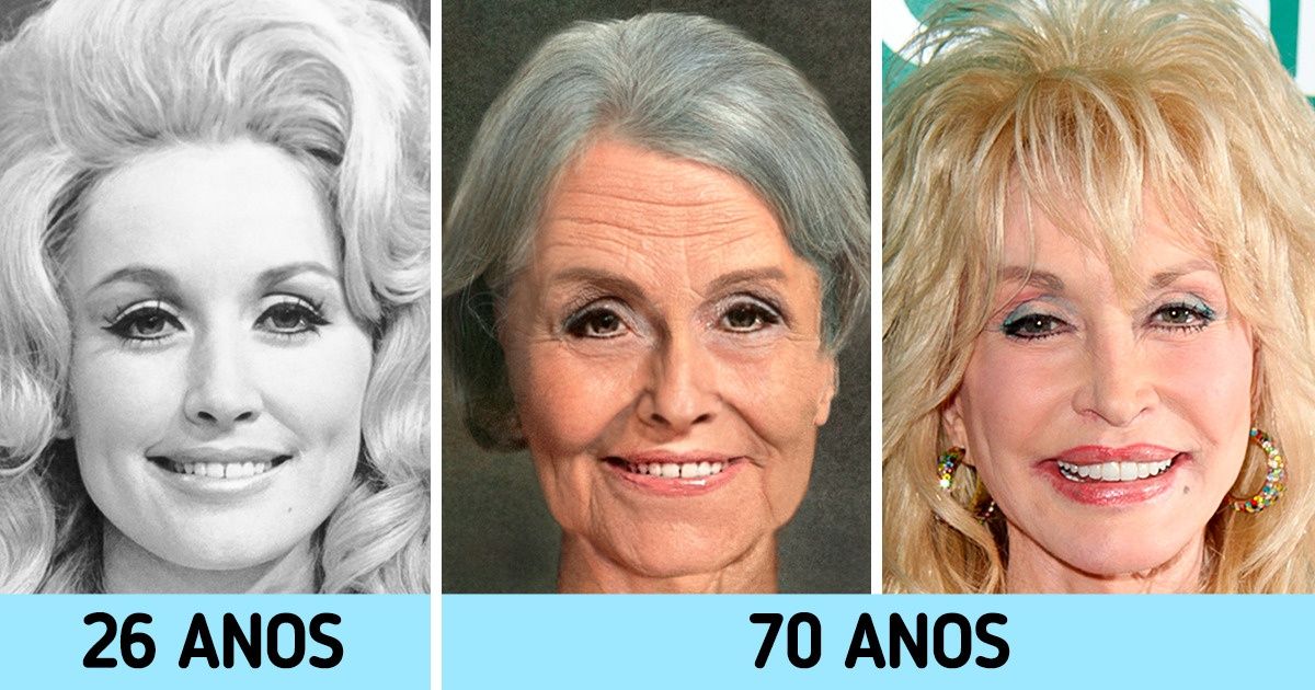 Como 14 celebridades envelheceram melhor que o previsto pelo Photoshop