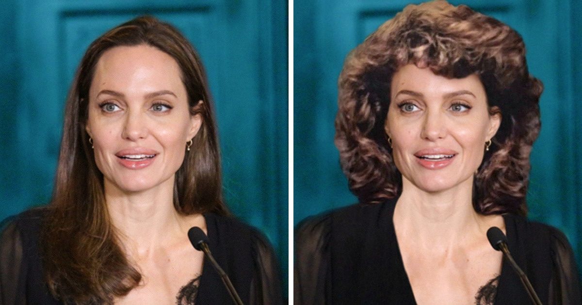 Como seriam 15 famosos se usassem penteados dos anos 80