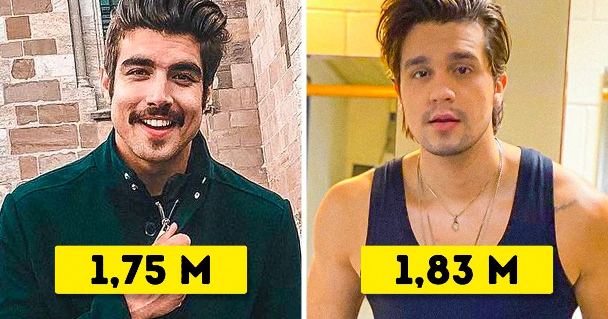 34 Famosos brasileiros que são mais altos (ou mais baixos) do que você imaginava 34 Famosos brasileiros que são mais altos (ou mais baixos) do que você imaginava