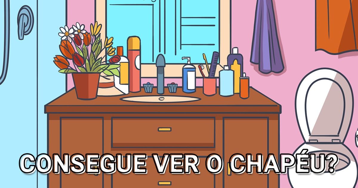 Teste: Encontre os objetos escondidos nestas 15 imagens Teste: Encontre os objetos escondidos nestas 15 imagens