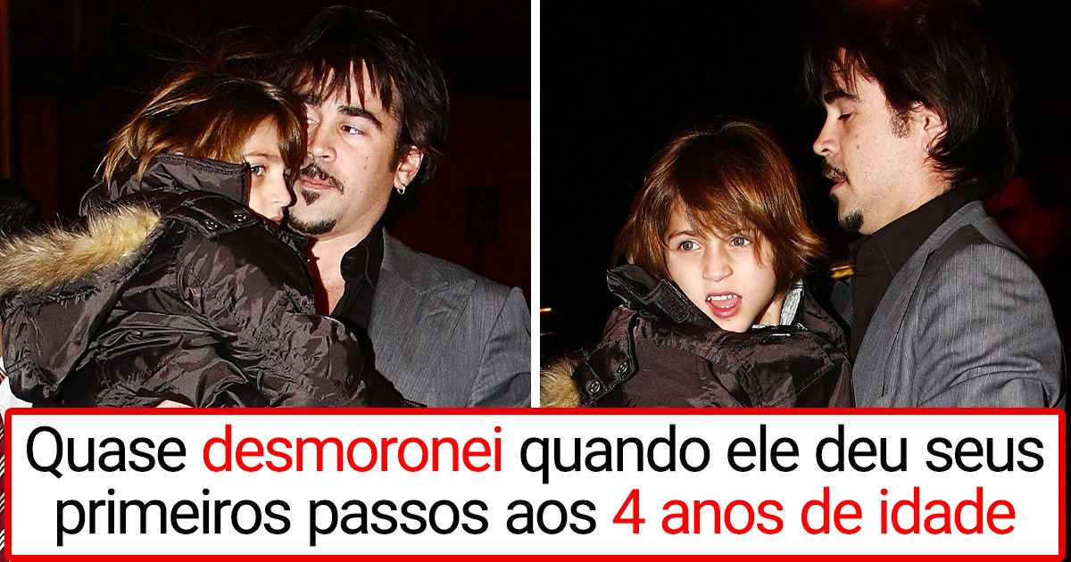 De ’bad boy’ de Hollywood a um pai 100% dedicado: como o filho com deficiência de Colin Farrell deu sentido à vida dele