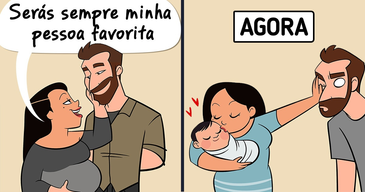 Artista ilustra as dificuldades cotidianas de ser mãe e esposa, e nos identificamos tanto que não conseguimos esconder o sorriso Artista ilustra as dificuldades cotidianas de ser mãe e esposa, e nos identificamos tanto que não conseguimos esconder o sorriso