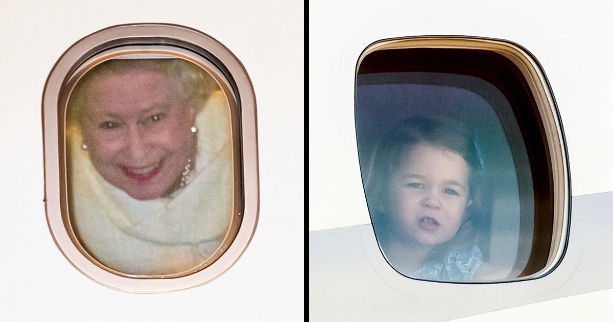 8 Vezes em que a princesa Charlotte e sua bisavó, Elizabeth II, mostraram ser muito parecidas