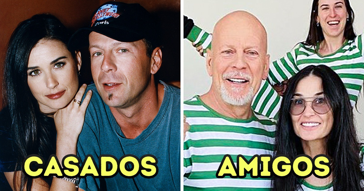15 Casais famosos que se tornaram amigos íntimos depois do fim do casamento 15 Casais famosos que se tornaram amigos íntimos depois do fim do casamento