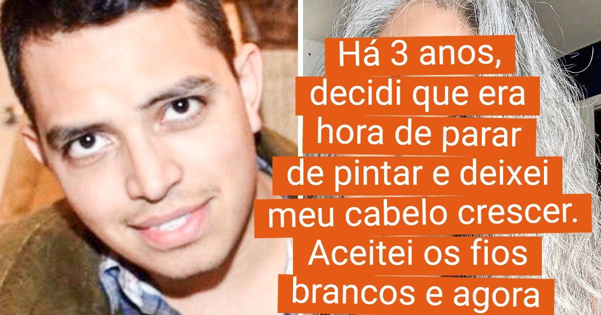 20 Internautas se reencontraram ao assumir seus cabelos grisalhos com muito orgulho 20 Internautas se reencontraram ao assumir seus cabelos grisalhos com muito orgulho