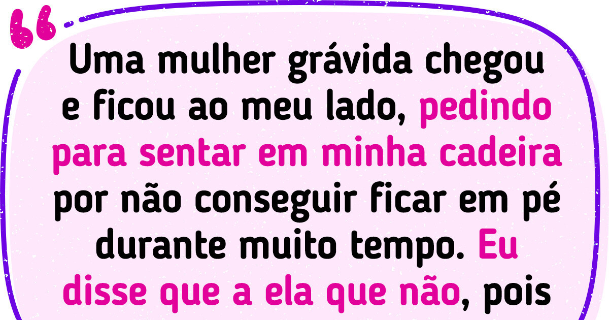 Homem gera polêmica na Internet por negar assento a uma mulher grávida