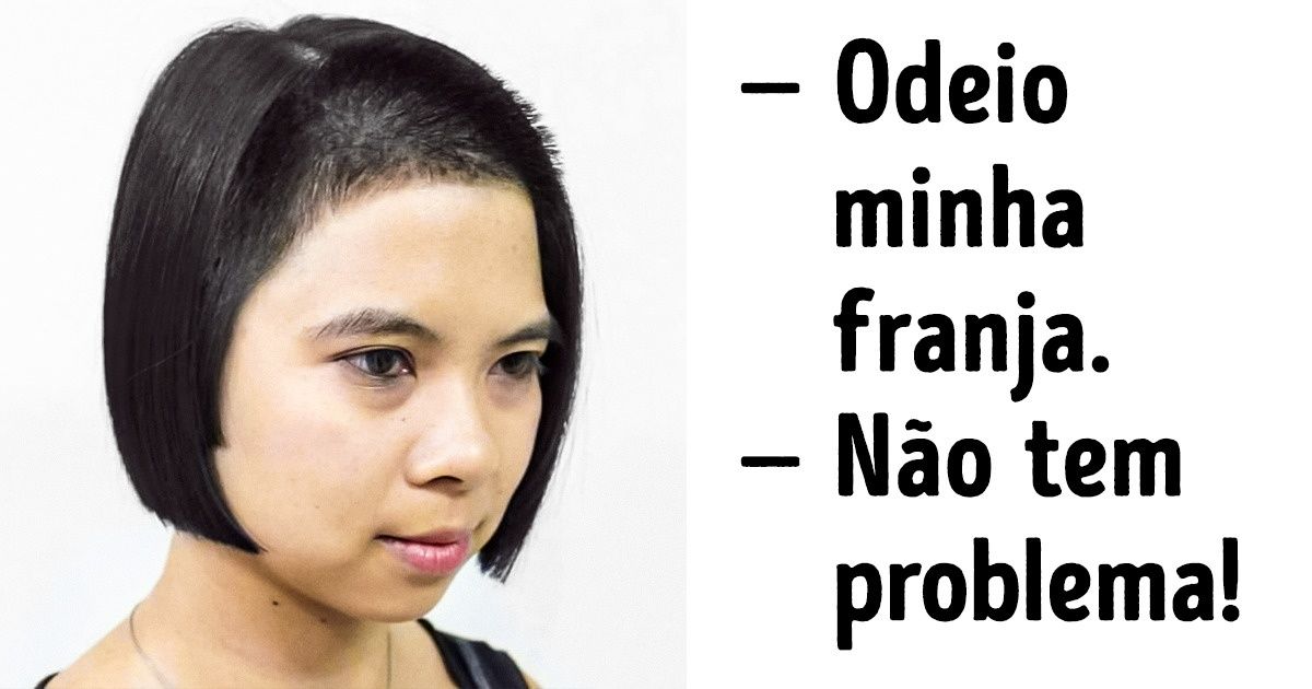 25 Desejos que foram seguidos literalmente pelos cabeleireiros