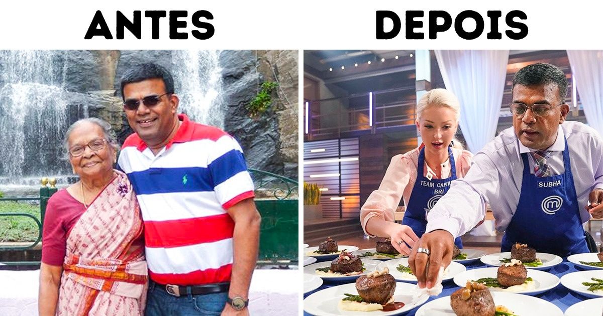 Indiano de 54 anos entrou no MasterChef apesar das tradições de seu país e mostrou que nunca é tarde para realizar os sonhos