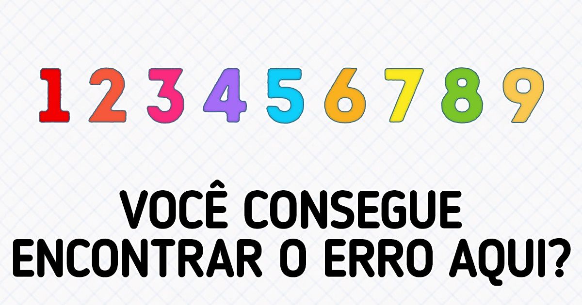 12 Enigmas infantis que podem dar um nó na sua cabeça