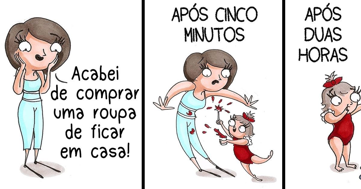 19 Tirinhas que provam que ter uma família é uma experiência única e desafiadora