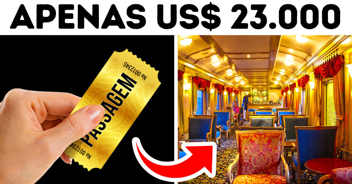 Esta viagem de trem na Índia custa mais de 20.000 dólares