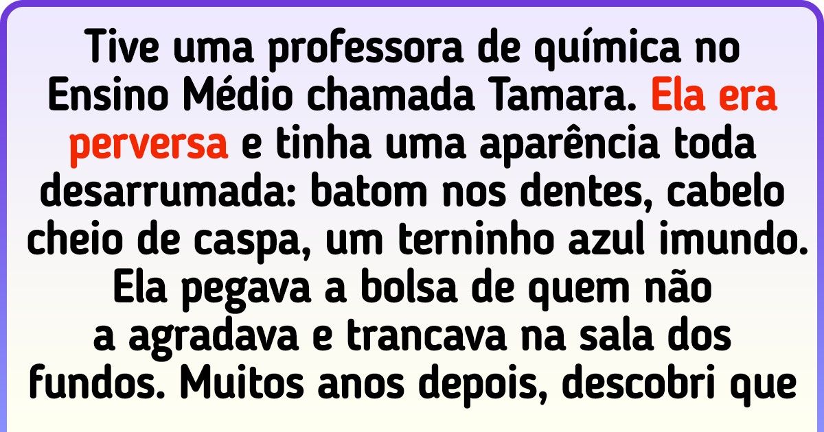 15 Relatos de internautas sobre suas memórias não tão boas do tempo de escola