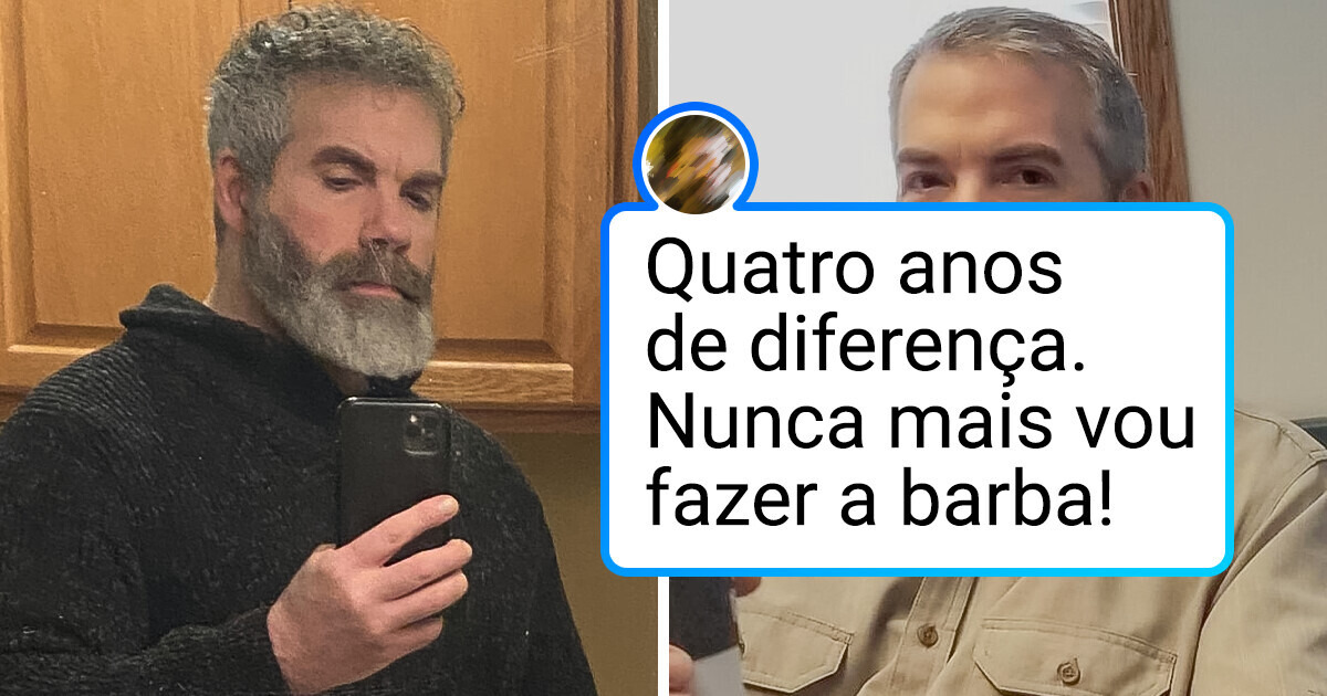 18 Homens que tiraram a barba e ficaram irreconhecíveis