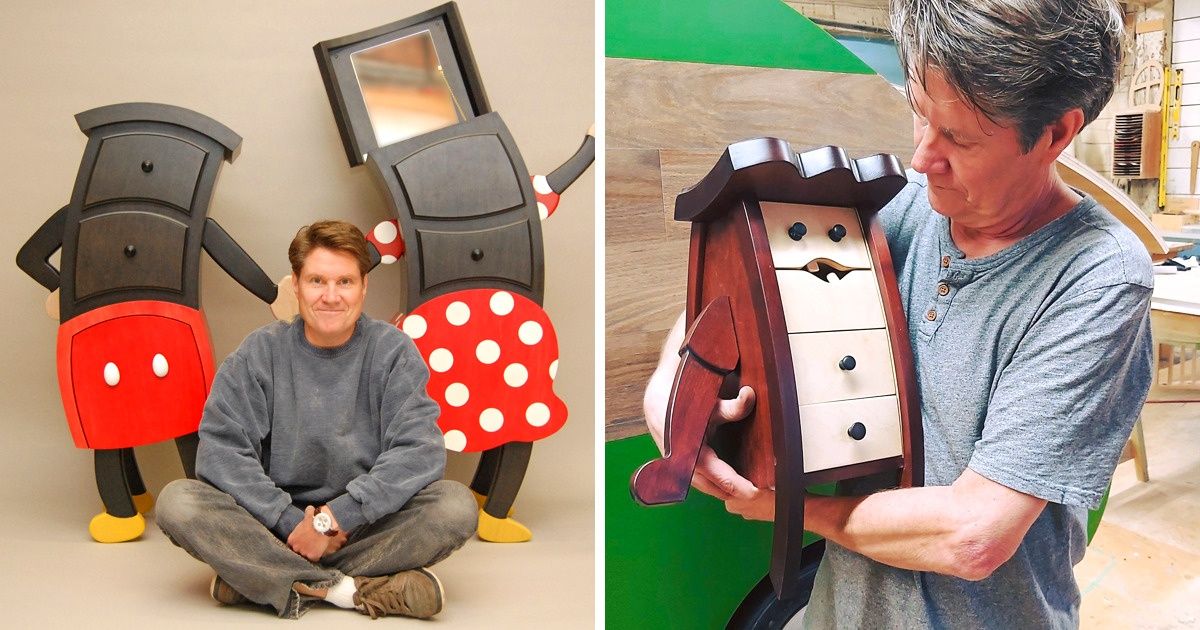 Designer criou móveis mágicos inspirados nos filmes da Disney (e suas criações alegram qualquer lugar) Designer criou móveis mágicos inspirados nos filmes da Disney (e suas criações alegram qualquer lugar)