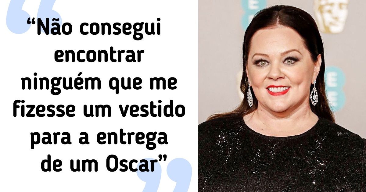 14 Famosas que lutaram contra os estereótipos de tamanho, vencendo-os magistralmente 14 Famosas que lutaram contra os estereótipos de tamanho, vencendo-os magistralmente