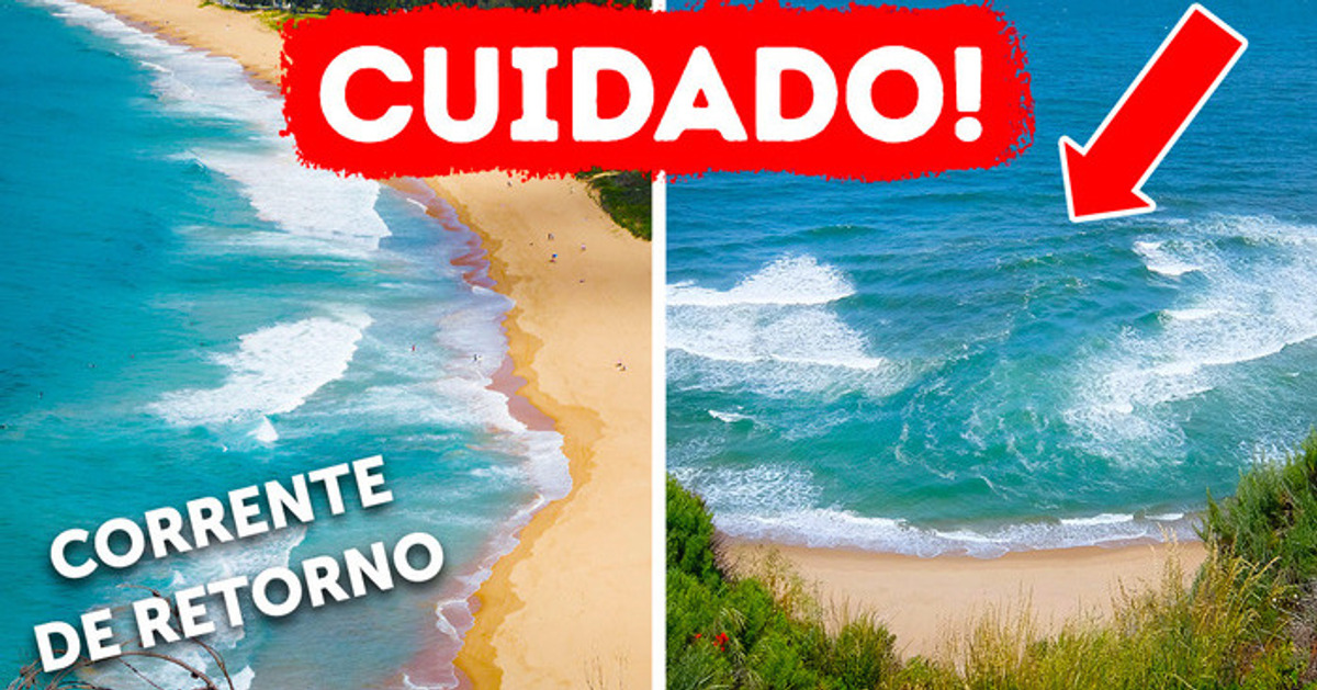 Se uma onda como essa aparecer, fique fora da água