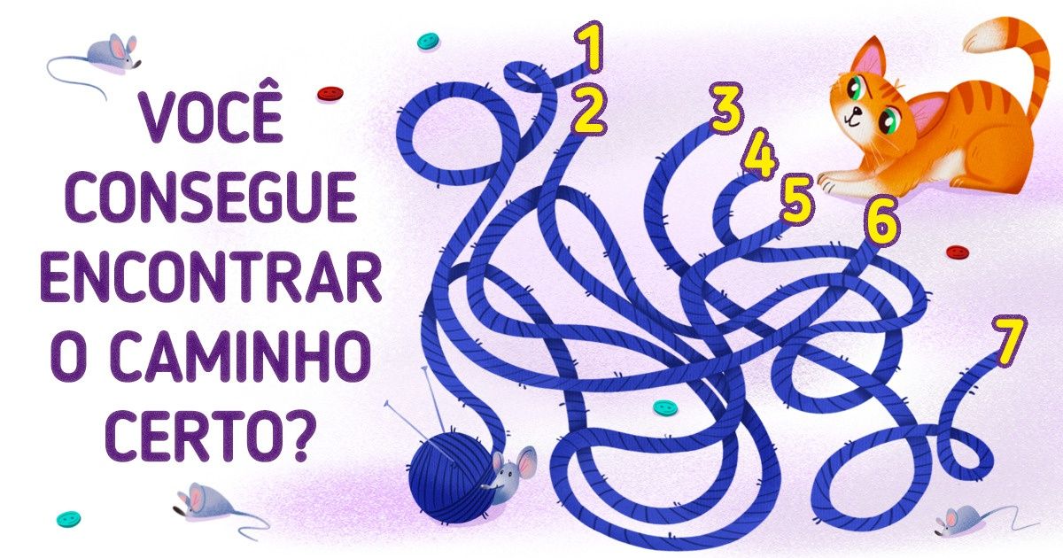Teste: coloque seus poderes de observação à prova encontrando o caminho certo nestes 10 enigmas