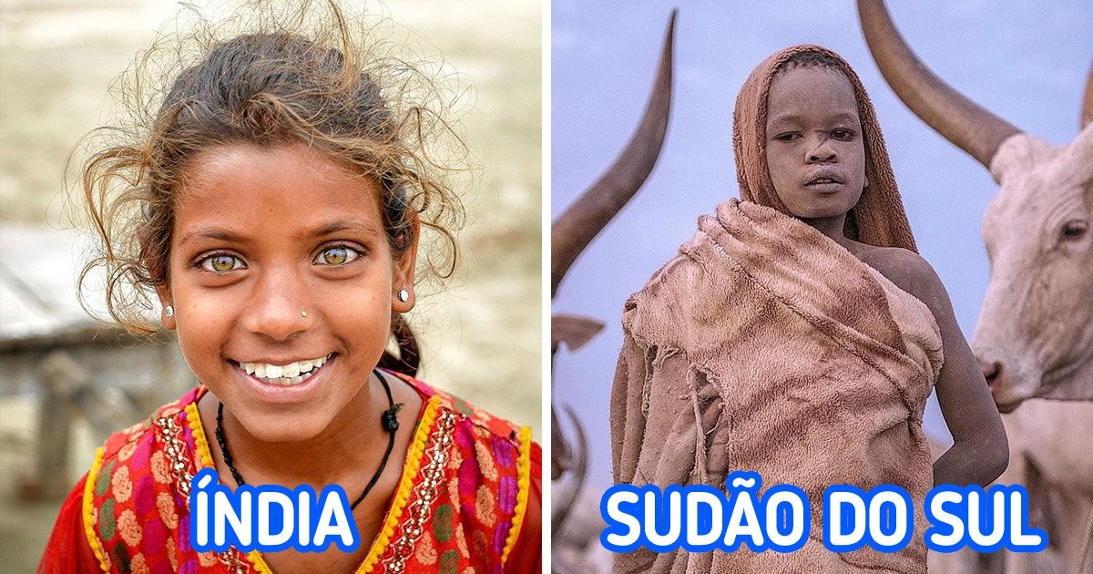 Fotógrafo mostra como é a infância em diferentes partes do mundo Fotógrafo mostra como é a infância em diferentes partes do mundo
