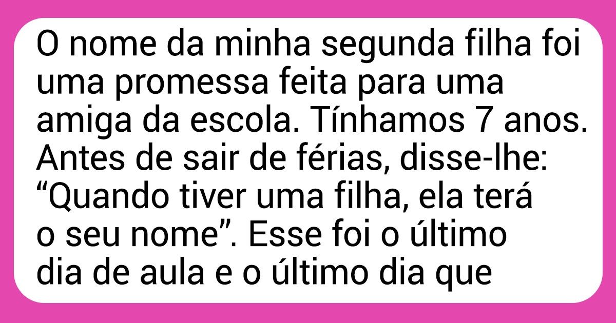 20 Leitores do Incrível compartilharam as histórias únicas por trás de seus nomes 20 Leitores do Incrível compartilharam as histórias únicas por trás de seus nomes