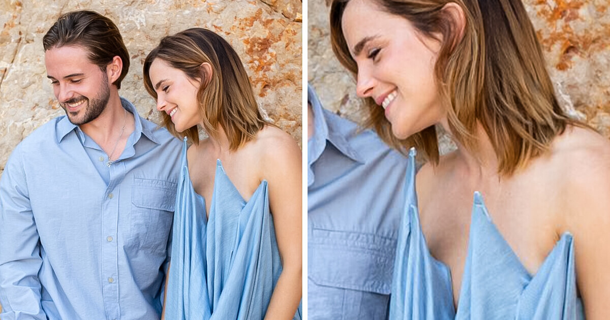 Vestido de Emma Watson que desafia a gravidade é a nova ilusão de ótica viral que ninguém consegue resolver