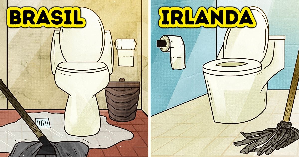 12 Diferenças entre Brasil e Irlanda que podem nos deixar de “cabelo em pé” 12 Diferenças entre Brasil e Irlanda que podem nos deixar de “cabelo em pé”