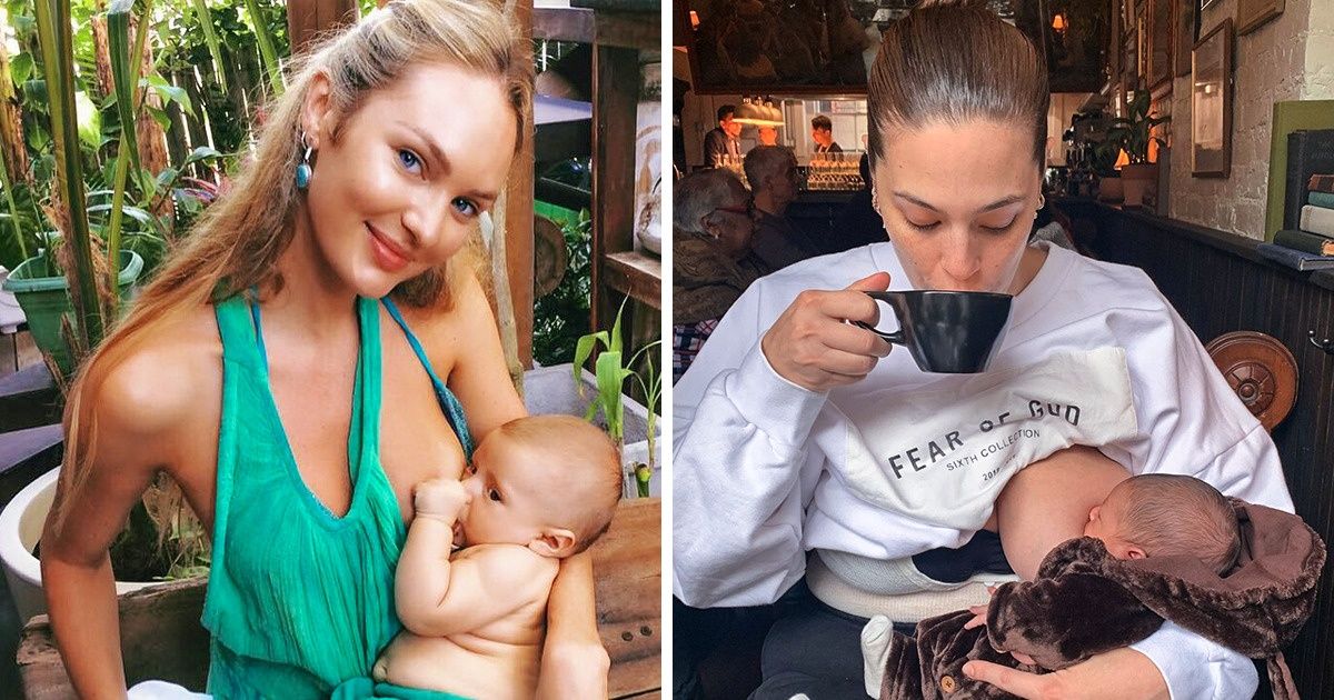 15 Celebridades mamães que orgulhosamente normalizaram a amamentação em público