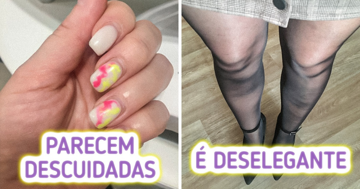 15 Detalhes que podem arruinar até um visual perfeito