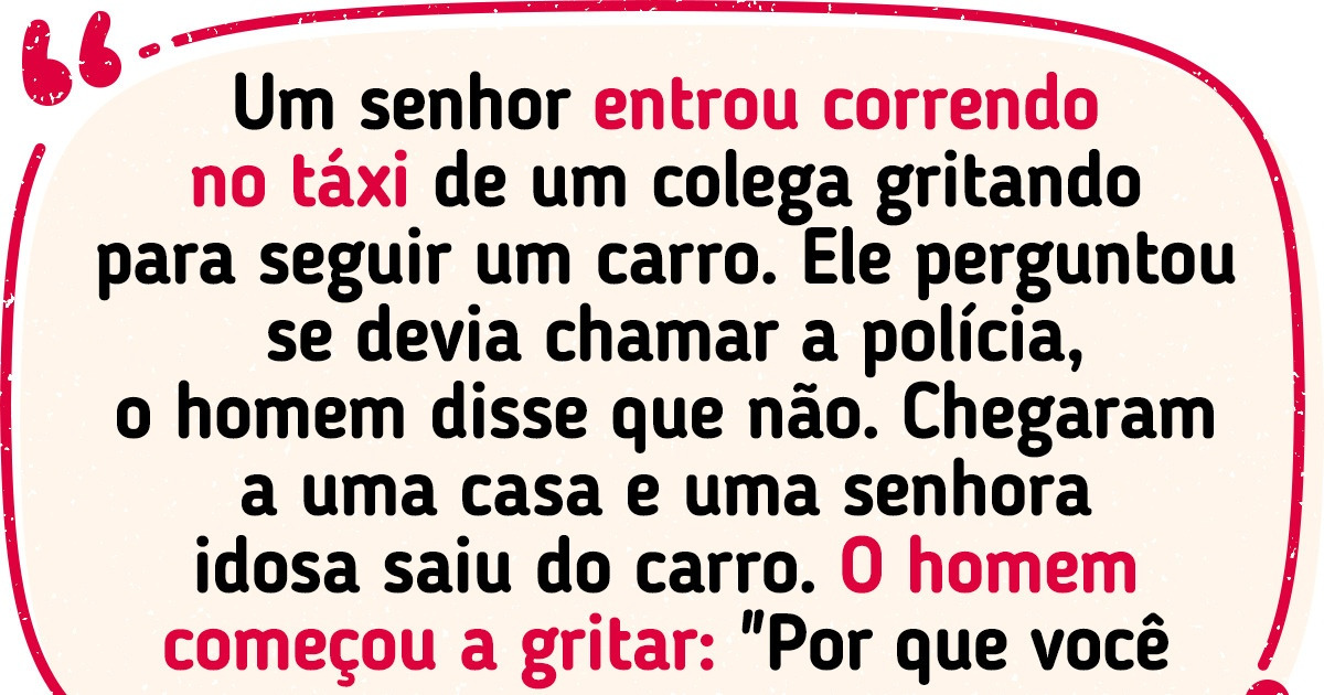 18 Taxistas que se depararam com um “siga aquele carro” e tiveram uma corrida para entrar na história