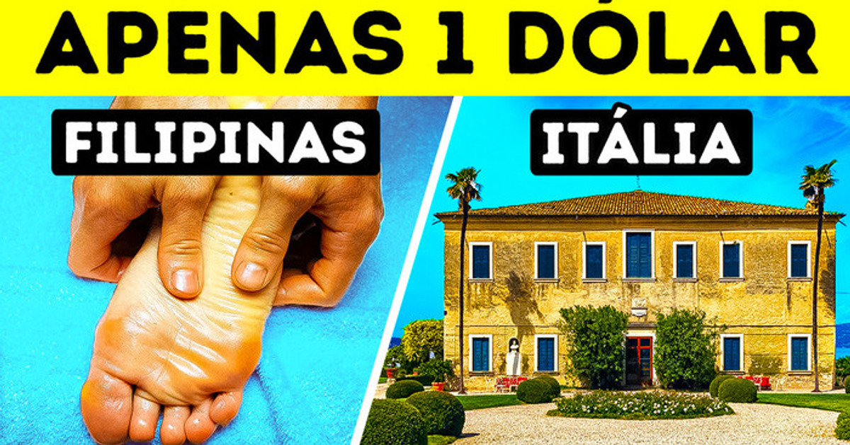 Uma casa na Itália e 50 coisas para comprar por 1 dólar ao redor do mundo