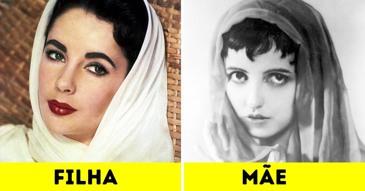 Сomo eram as mães de 14 famosas mais belas do século XX Сomo eram as mães de 14 famosas mais belas do século XX