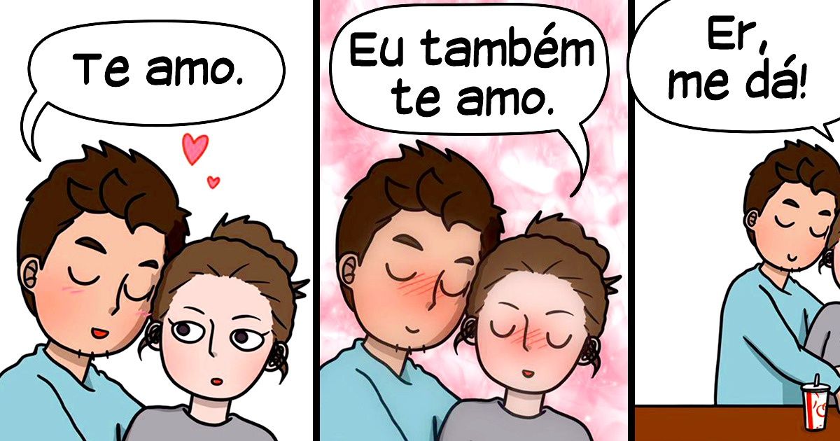 Artista desenha ilustrações honestas sobre o próprio relacionamento e faz muitos casais se identificarem