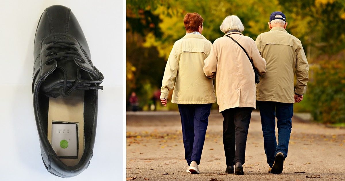 Empresa cria calçados com GPS para localizar idosos com demência e melhora a qualidade de vida de muitos Empresa cria calçados com GPS para localizar idosos com demência e melhora a qualidade de vida de muitos